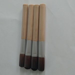 Four (4) Prescriptives Makeup Foundation Brushes